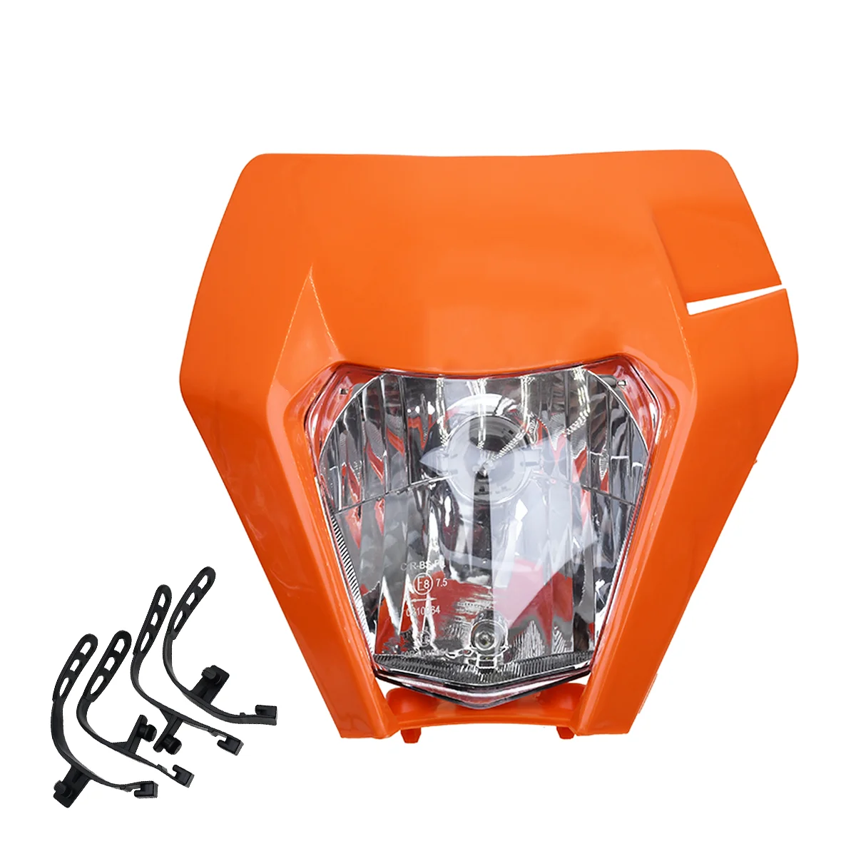 For KTM PowerZone Motorcycle LED Headlight Headlamp Head Light Supermoto Fairing EXC SXF MX Dirt Bike Enduro LED Headlight - view 4