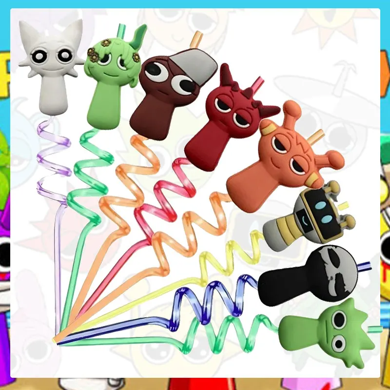 �y�Z�[�����z8 �� Sprunki PVC �X�g���[�a�����p�[�e�B�[�M�t�g�ė��p�\�� Sprunki �e�[�}�̃X�g���[�ƒ�p�I�t�B�X���s���O�s�N�j�b�N�p�[�e�B�[�p�i