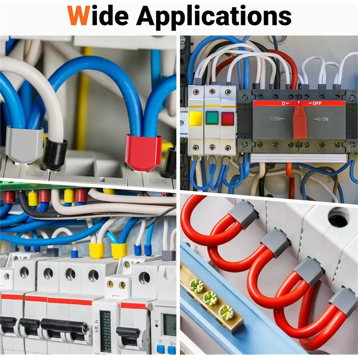 Reliable- Twin Wire End Ferrules Set, 600 Pieces Insulated Twin Wire End Ferrules Multicoloured Insulation Sleeves Set