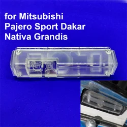 Car Rear View Camera Bracket License Plate Light Housing Mount for Mitsubishi Pajero Sport Grandis Space Challenger