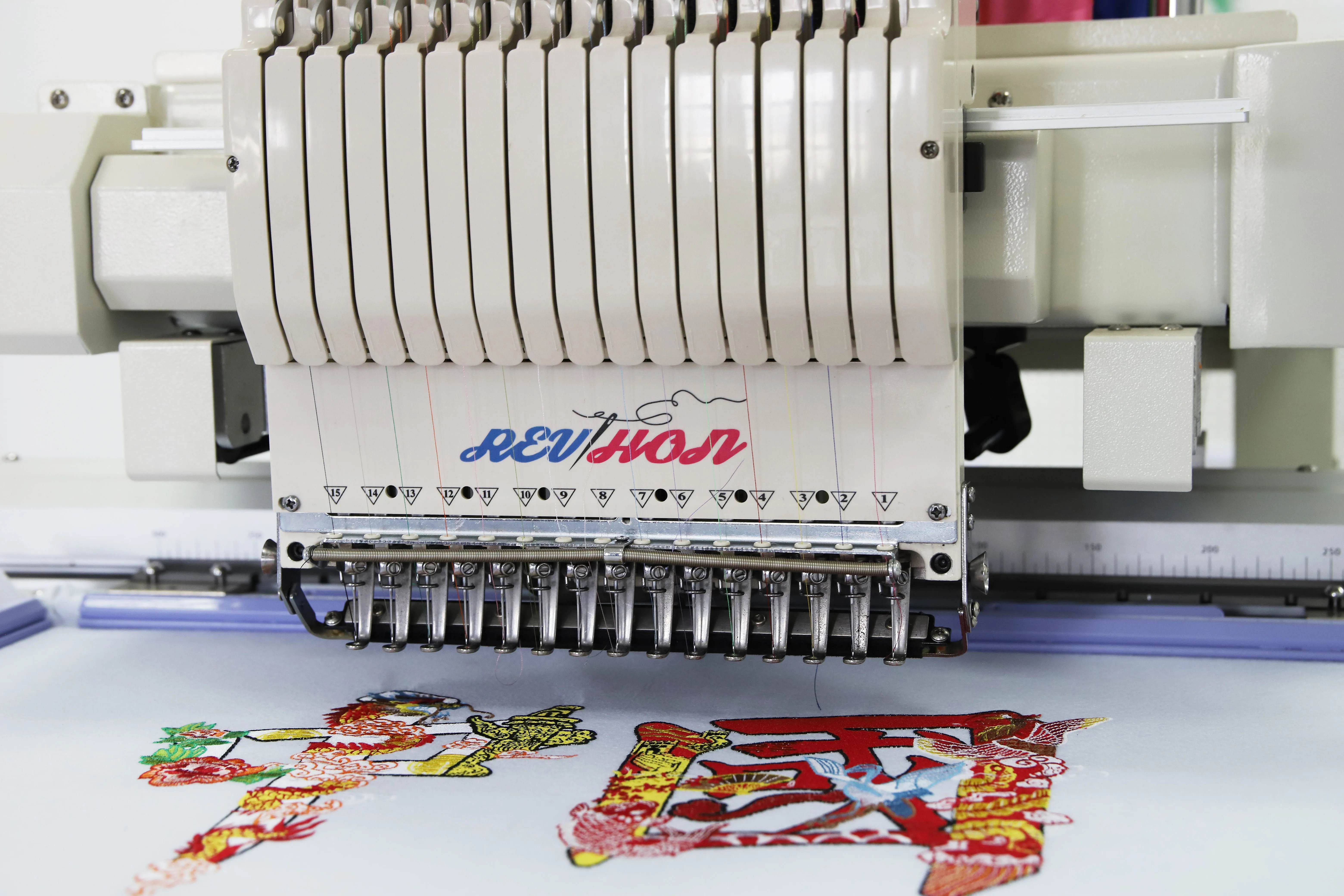 REVHON  Single Head  Work Area 800x500MM Computerized T-shirt  Embroidery Machine with Door to Door Service