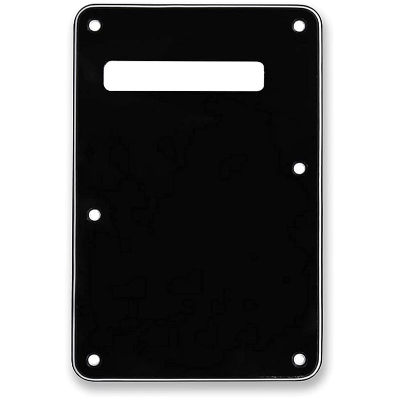 N17R Pickguard plaque à gratter ensemble de plaques arrière de guitare pour partie de guitare électrique (3 plis noir)