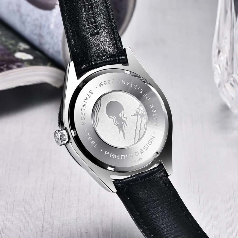PAGANI Design PD1689 Men Quartz Watch Japan VH65 Movt Sapphire