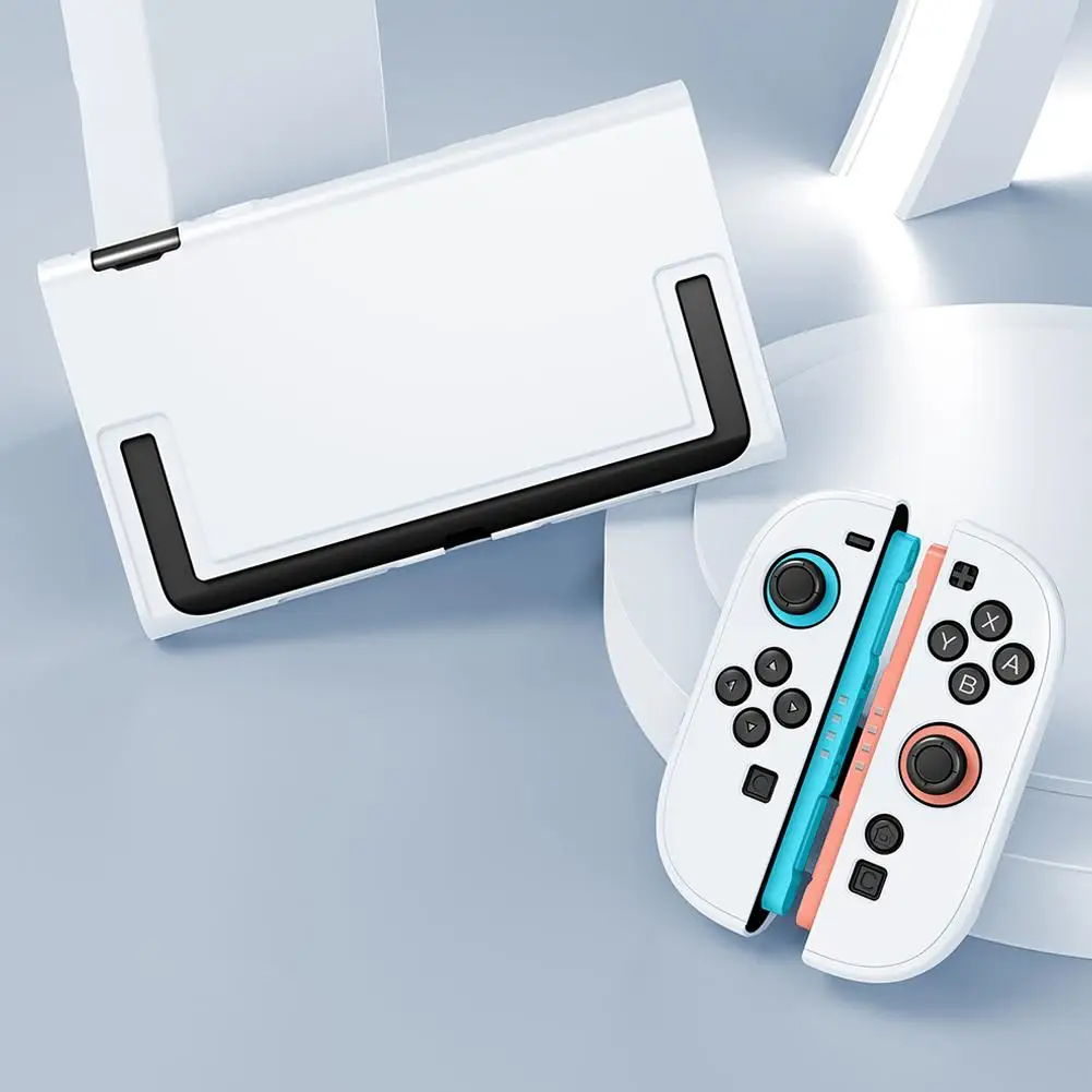 Schutzhülle für Switch 2-Konsole, abnehmbare JoyCons, dünnste Schale mit Halterungsöffnung, hohles Design, P1R7