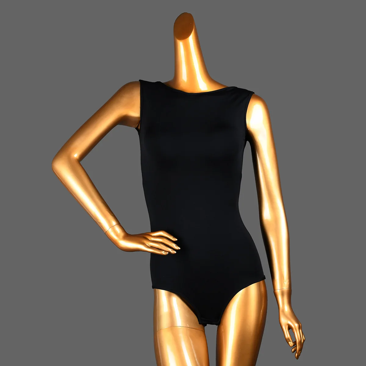 Latin dance practice suit, female adult dance costume, sexy jumpsuit, art exam, backless upper garment, body shape top