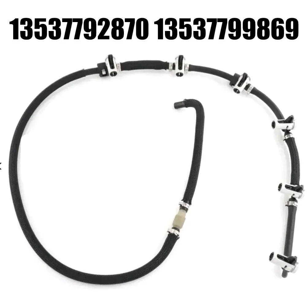 Fuel Return Line Hose Pipe for BMW M57 3 5 6 7 X3 For X5 Black Color Easy and Quick Installation Anti Material