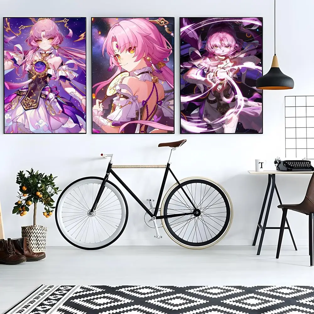 game character Honkai Star Rail Fu Xuan Poster Modern Living Room Artwork & Beautiful Home Decor Style