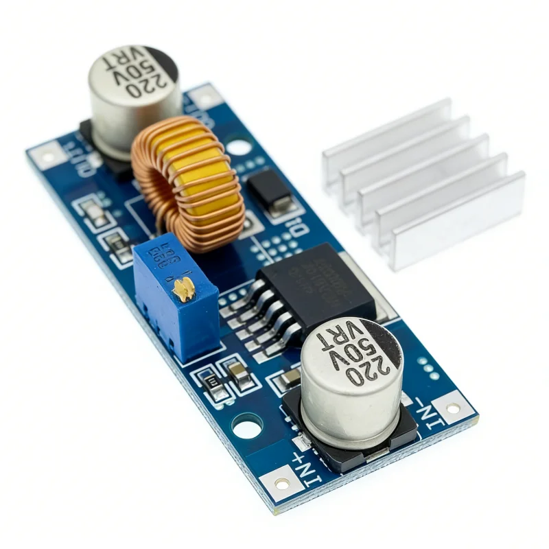 DCDC XL4015 Adjustable Voltage Reduction Module 4~38V High Power 96% High Efficiency Low Ripple 5A