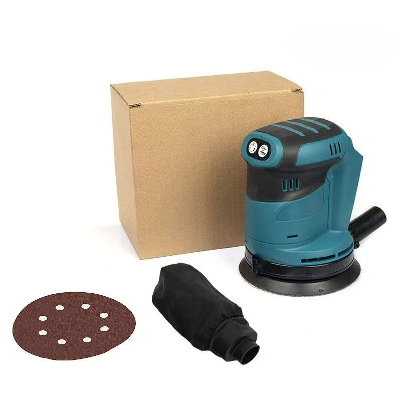 Circular Sanding Machine Handheld Woodworking Grinding Machine With Multiple Speed Settings Bare Machine Head For DIY Use