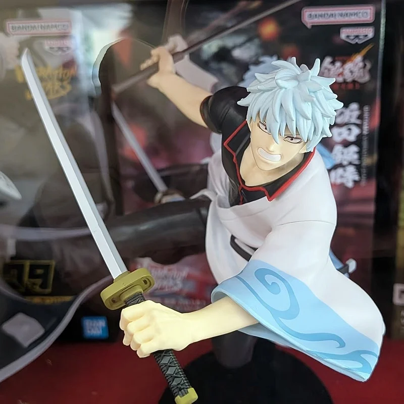 

Original BANPRESTO Gintama The Final Movie VIBRATION STARS Sakata Gintoki Action Figure In Stock Anime Model Toy Decoration