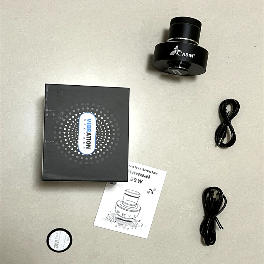 Altoparlante Bluetooth portatile Vibro da 26w Soundbar musicale Wireless altoparlante Subwoofer Bluetooth vicino colonna altoparlanti a vibrazione Adin