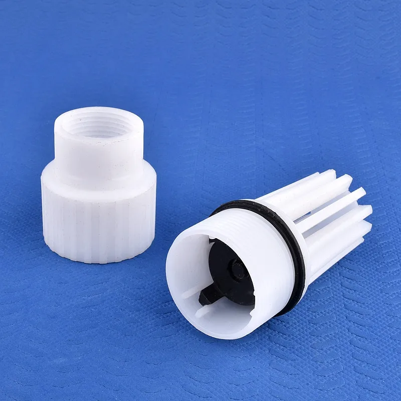 1~10pcs Plastic Bottom Valve 3/4″ 1″Male/ Female Thread Filter Valve  Flower Blue Head Threaded Check Valve Water Pump Fittings