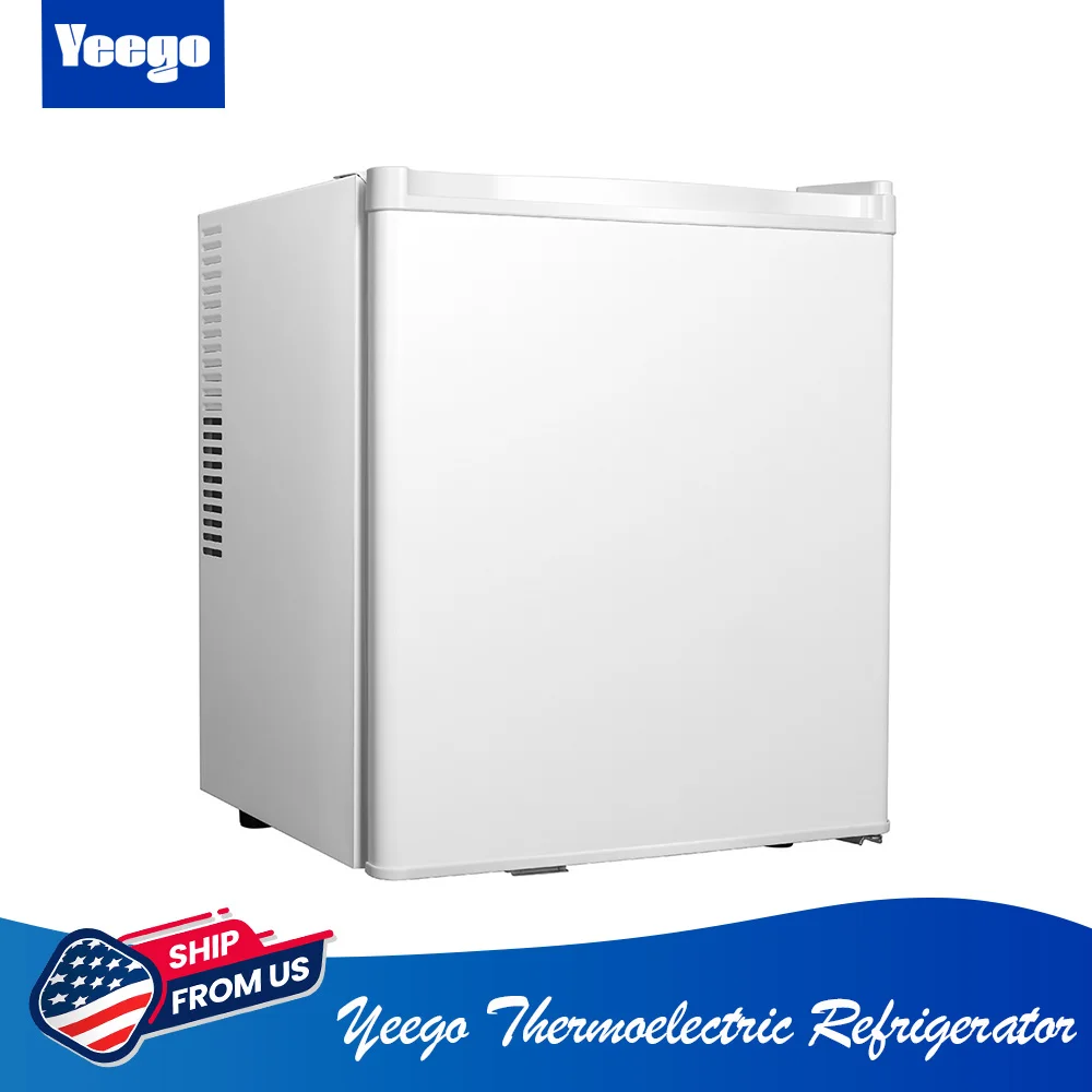 Yeego 38L Mini Beverage Refrigerator Stylish Wine and Beer Cooler Efficient Thermoelectric Cooling System for Optimal Storage