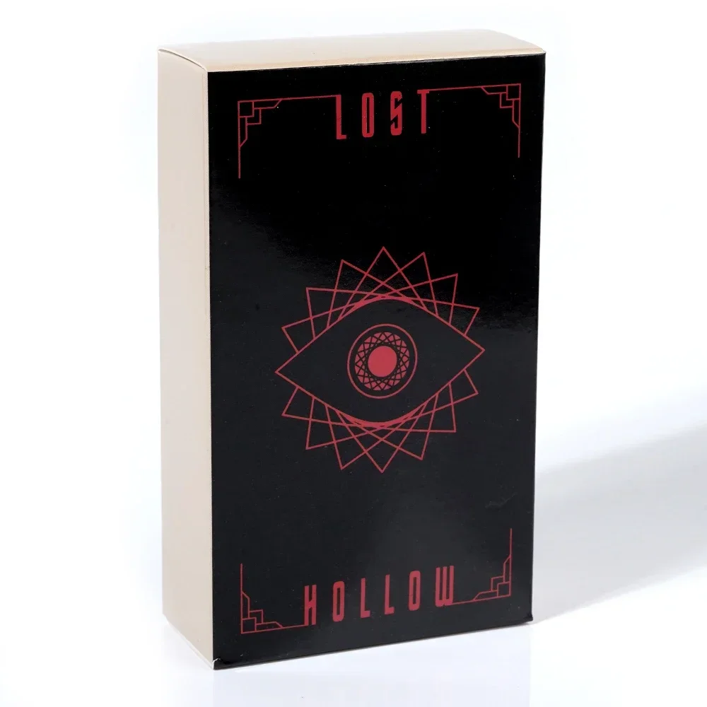 

New Lost Hollow Tarot Deck with 80 Major and Minor 78 Card Pocket Size Deck Fortune Telling Game Divination Tools Zodiac Element