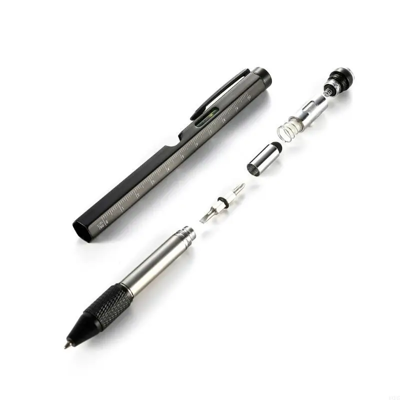 

9 In 1 Multi Tool Pen Set Christmas Stocking Filler For Men Christmas Gift, 9 In 1 Multifunctional Ballpoint Pen Gadgets