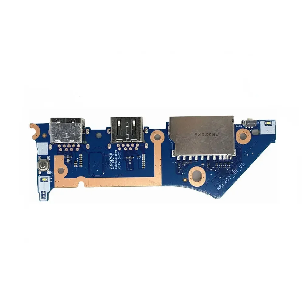 OEM For Lenovo IdeaPad 5 Pro 16 IAH7 16 ARH7 16IAH7 16ARH7 2022 2023 Laptop USB Jack Card reader Power Button Board NB6207
