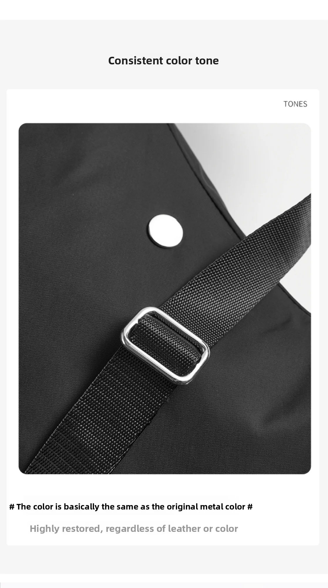 Bag Canvas Shoulder Strap Durable Fashion Buckle Not Easy To Fade Bag Strap Modification Bag Accessories