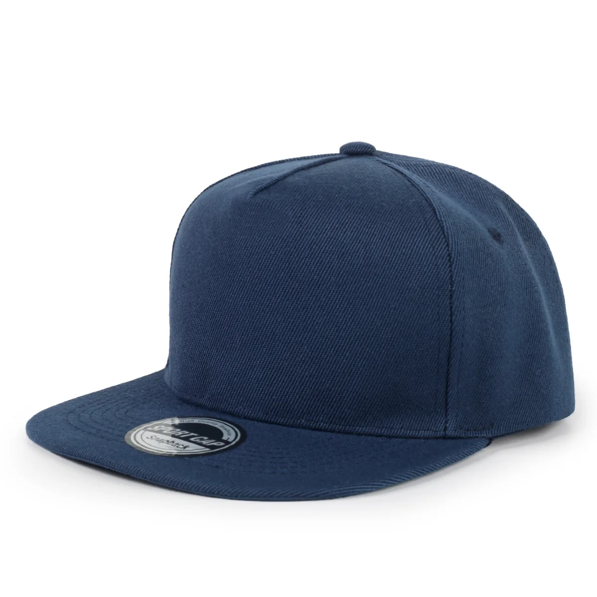 Individuell bedrucktes Logo, einfarbig, flache Traufe, Snapback-Kappen, Sonnenschutz-Baseballkappe, geeignet für Männer und Frauen – Detail 9