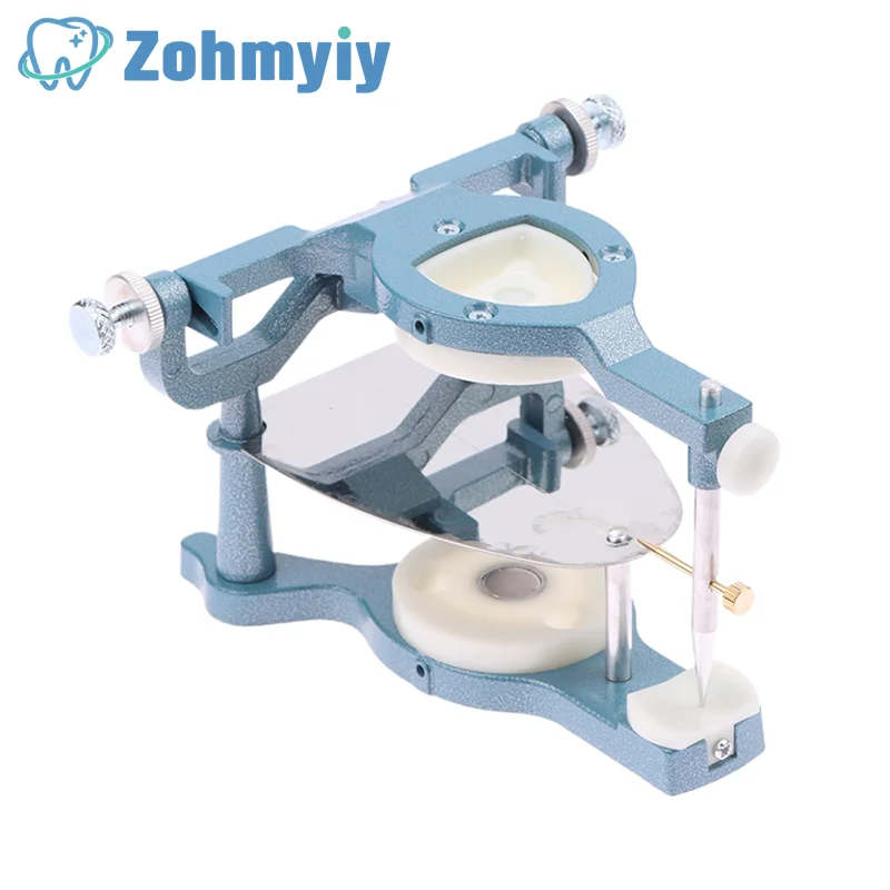 

High qualty Dental Laboratory Equipment Big Size Silvery Alloy Articulators Adjustable Denture Magnetic Anatomic Articulator