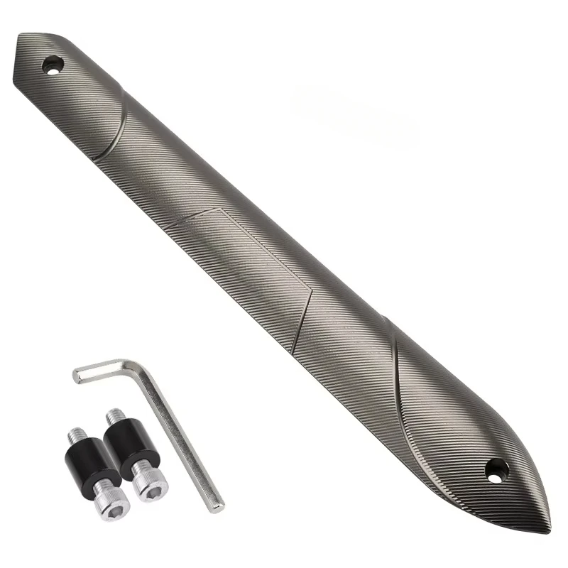 

For YAMAHA AEROX155 NMAX155 NVX155 Scooter Exhaust Muffler Decorative Anti-scald Protective Cover CNC Aluminum Modification