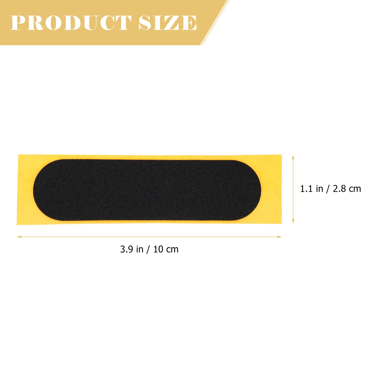 Autocollants antidérapants pour Skateboard, 6 pièces, bande de poignée en mousse pour petit Skateboard, accessoire de contrôle d'amortissement