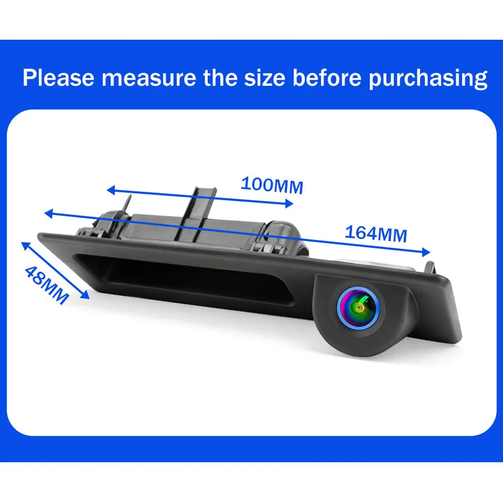 180° AHD 1080P HD Car Rear View Reverse Camera For BMW 3 5 Series F30 F31 F34 F10 F11 F07 F25 F26 F48 X1 X3 X4 X5 X6 328i