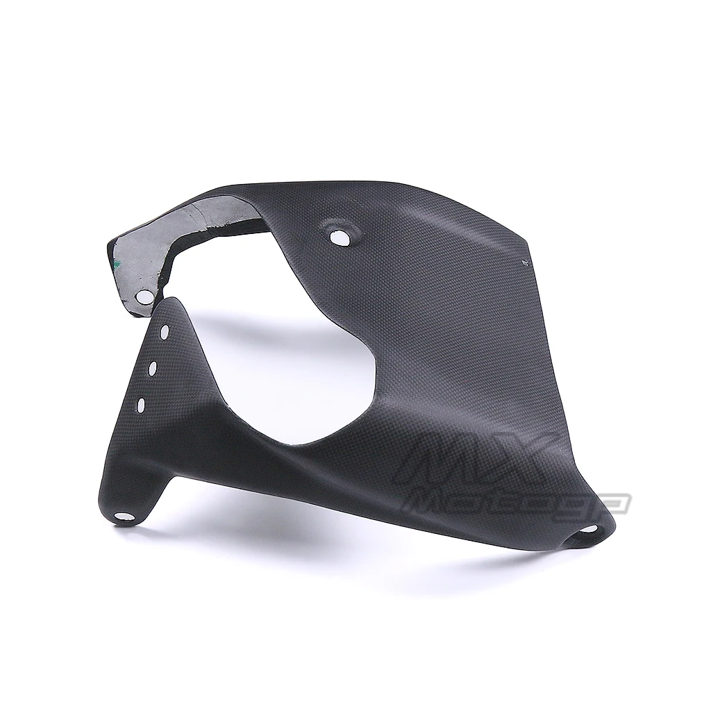 ألياف الكربون السفلى البطن عموم Undertray غطاء حامي ل DUCATI Multistrada V4 V4S 2021-2024 دراجة نارية Undertray Fairng أطقم #4