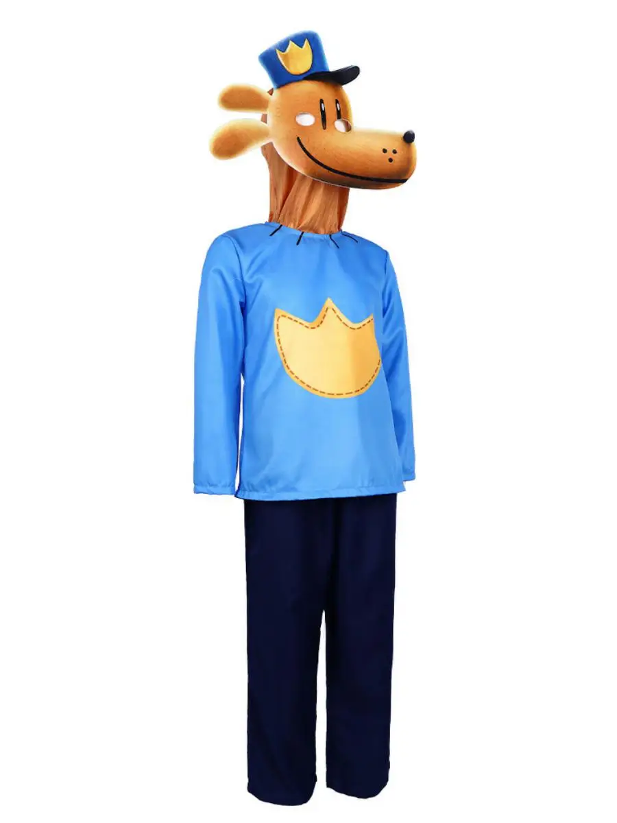 Nuovo Dogman loween Role-plang Dogman Costume Cosplay Vestito per spettacoli teatrali Materiale in poliestere Costume tradizionale cinese