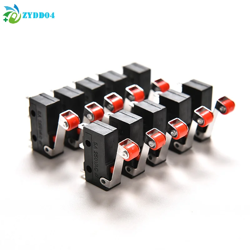 ● 10個入り マイクロローラーレバーアーム開閉リミットスイ - Limit Switch Cnc のレビューと価格