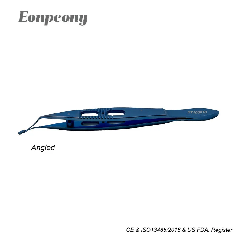 Nucleus Cracker angolato Micro Cracker strumenti chirurgici oftalmici in titanio