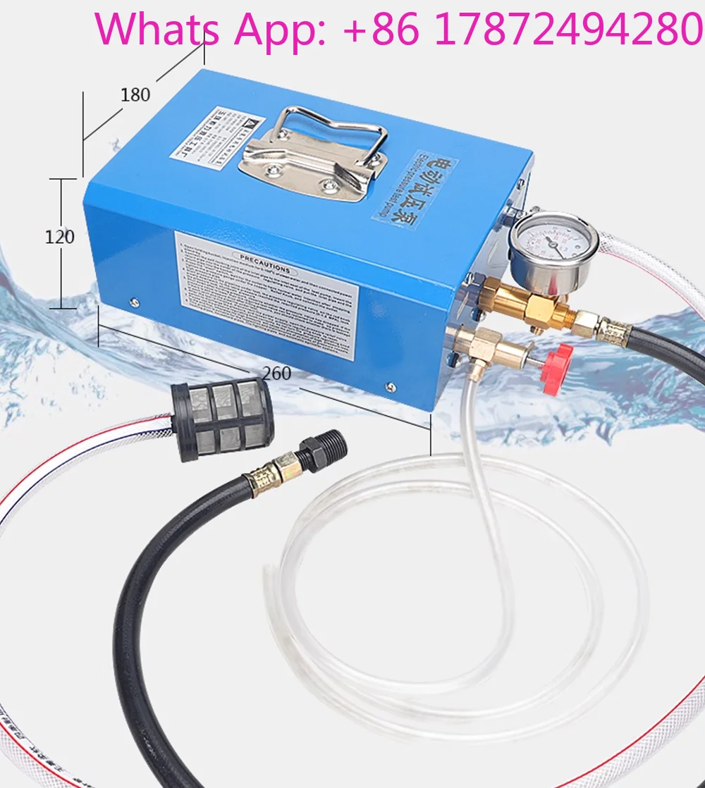 DSY-25-60 portable electric pressure testing pump PPR water pipeline testing machine