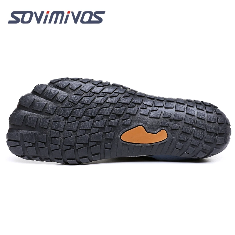 New Unisex Water Sports Shoes Orange Quick dry Swimming Shoes Outdoor Beach Play Shoes Barefoot Upstream Diving Shoes Men 2022