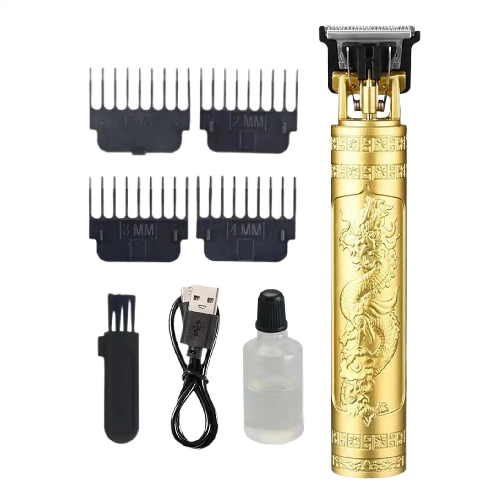 intage Hair Clipper Cordless Trimmer portable USB Fast Charging Hair Cutting Machine Electric Shaver Barber Professional Barber
