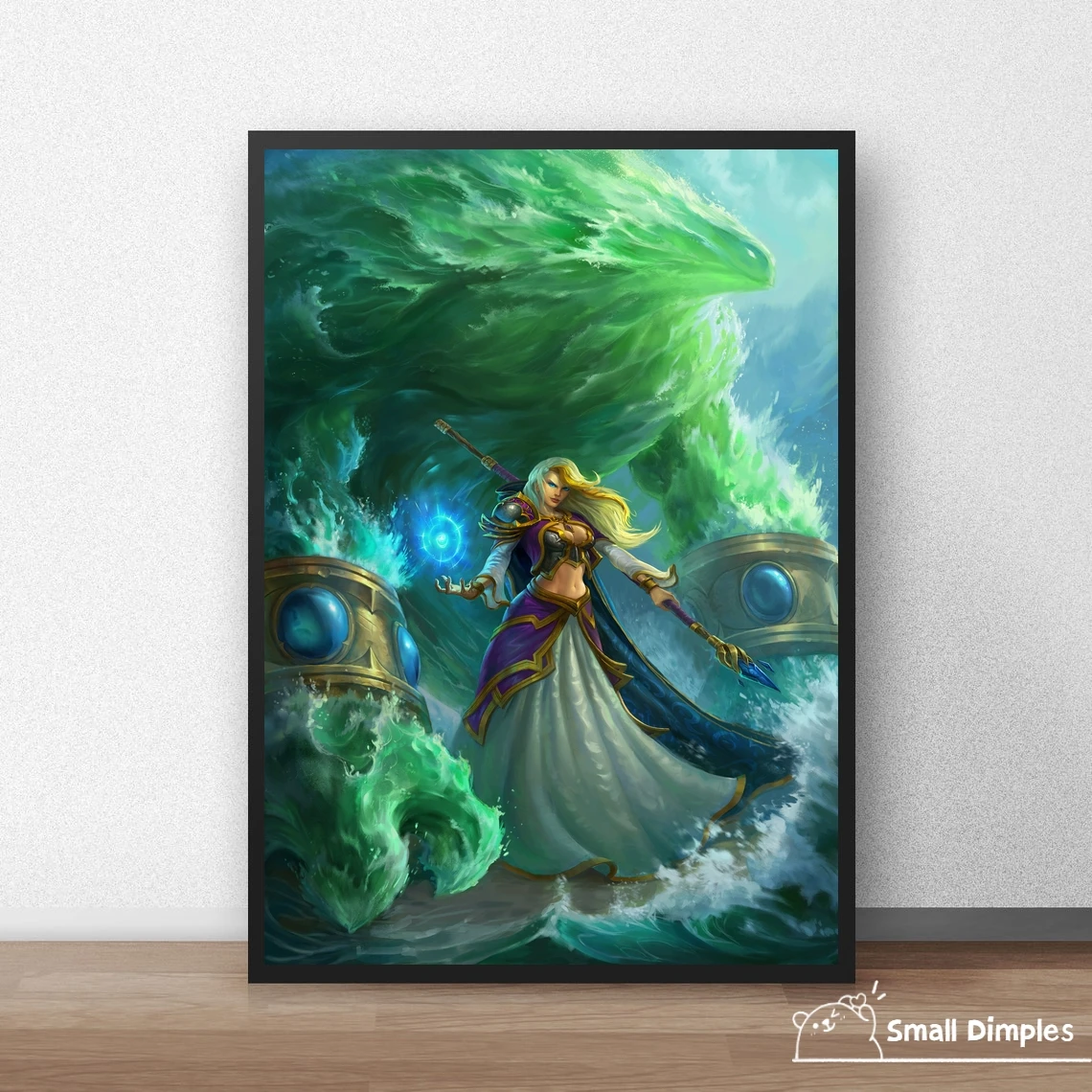 World Of Warcraft Game Poster Canvas Art Print Home Decoration Wall Painting ( No Frame )