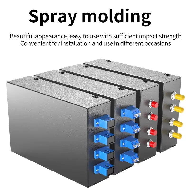 YOUYSI 4 port SC fiber optic termination box fiber splicing box single-mode multimode APC junction box desktop type