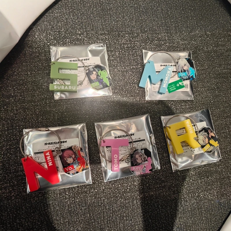 

GIRLS BAND CRY Аниме Коллекция MOMOKA KAWARAGI SUBARU AWA Косплей Мультфильм Акриловый Брелок Подвеска подарок