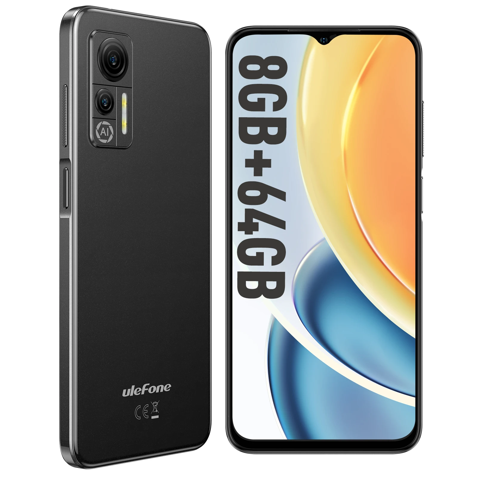 Ulefone note 14 smartphone 4500mah android 12 inch 16 go rom 13mp 4g telefon tragbare 3