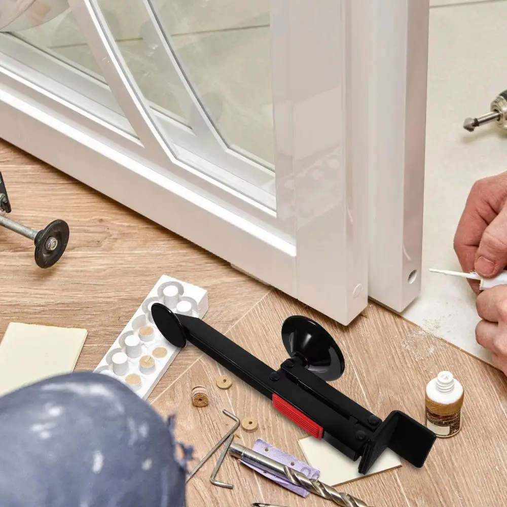 Foot Operated Door Lifter Multi Functional Adjustable Wood Door Mounting Auxiliary Installation Tool