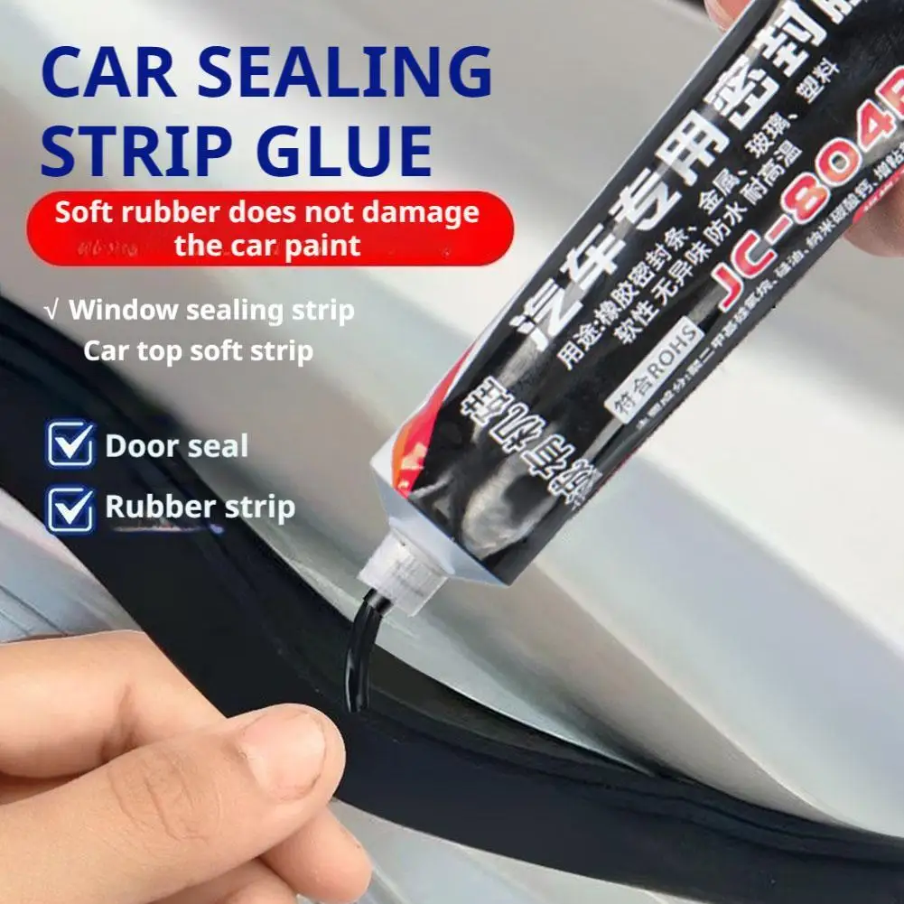 

Герметик для лобового стекла автомобиля, высокотемпературный клей для герметика для окон, водостойкий автомобильный уплотнительный клей для ремонта кузова автомобиля 30/50/100 мл