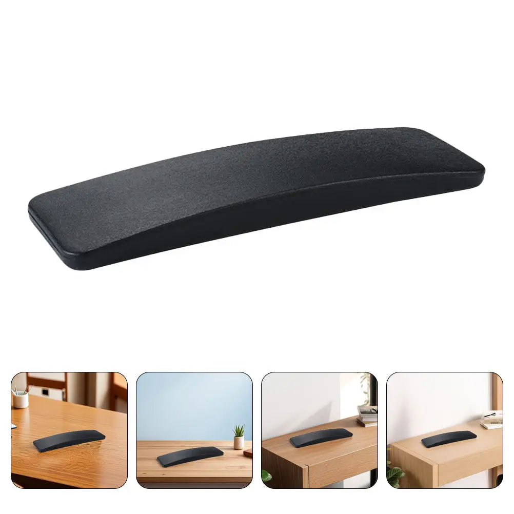 1 Par de Almofadas Ergonômicas de Borracha para Apoio de Braço de Cadeiras de Escritório e Gaming, Capas de Reposição para Apoio de Braço, Almofadas d