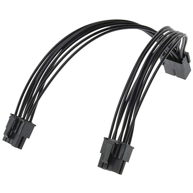 8 Pin PCI-E To 2 PCI-E 8 Pin (6+ 2)Pin Power Cable,Splitter PCI Express Graphics Card Connector PC Power Cable