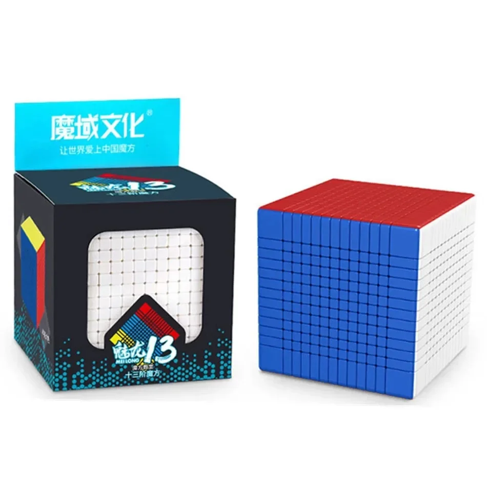 [ECube] MoYu Meilong 13x13 Magic Cube Stickerless Magic Cube  Puzzle Professional cubo magico Children Kids Gift Educational Toy