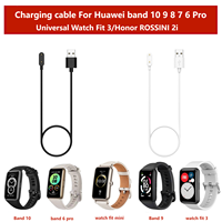 USB Type-C charging cable For Huawei band 10 9 8 7 6Pro Smart bracelet charger For Huawei watch Fit 3 2 Honor ROSSINI 2i adapter