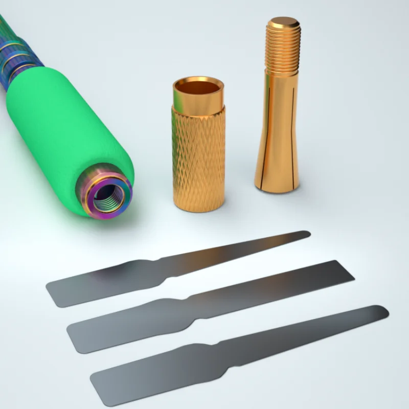 Coltello fantasma MIJING 3 in1 per la manutenzione del telefono cellulare IC Chip CPU rimozione della colla smontare riparazione strumento leva