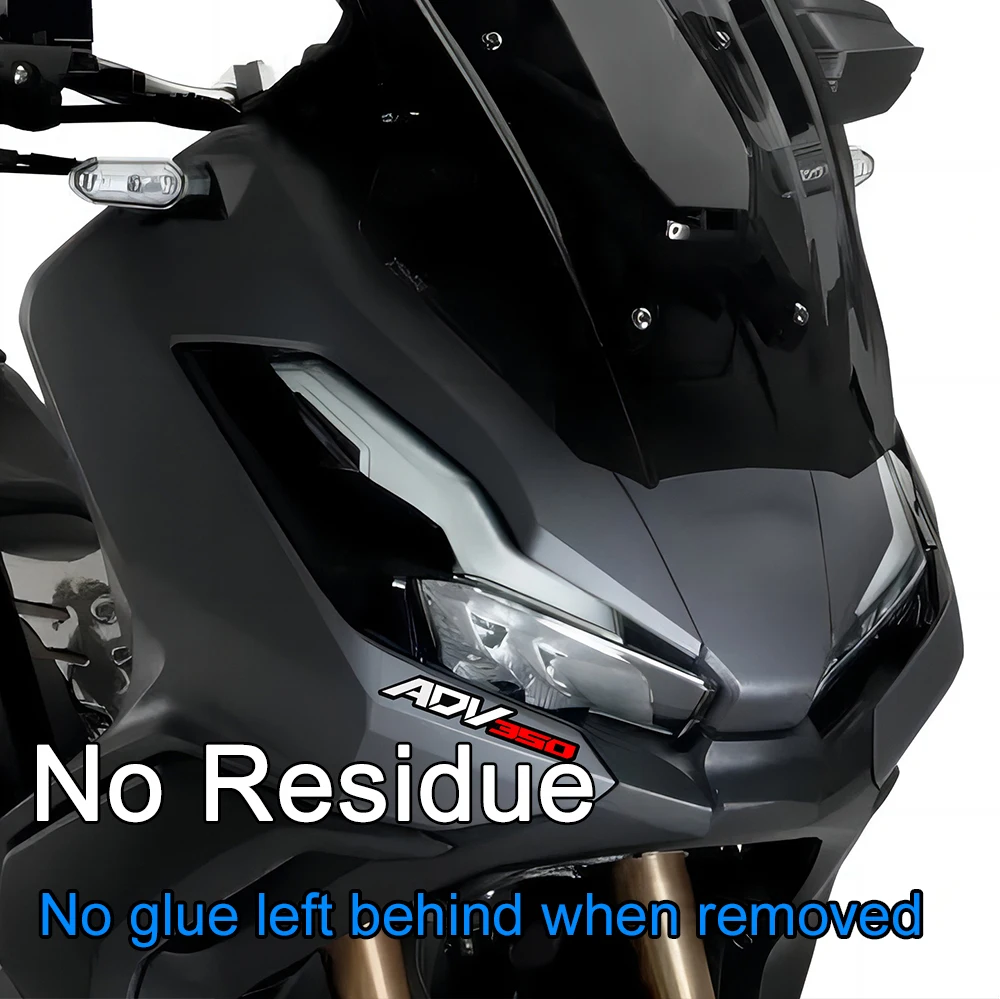 Motorstickers Reflecterend Stuur Sticker Waterdicht Adv 350 Accessoires Voor Honda Adv350 ADV-350 2022 2023 2024