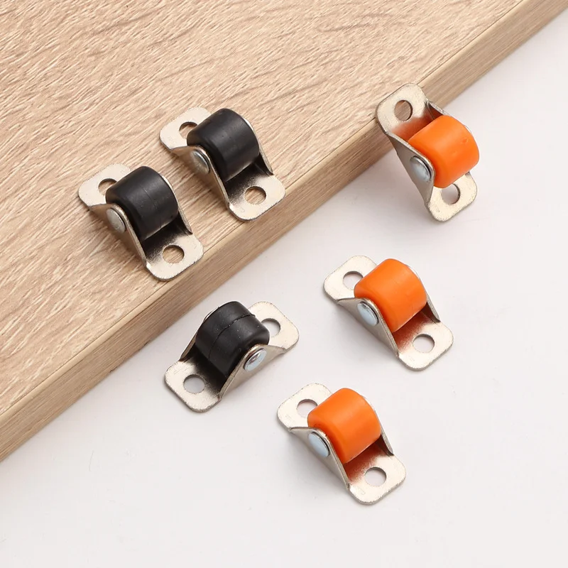 8pcs Multipurpose Silent Rubber Casters 0.5