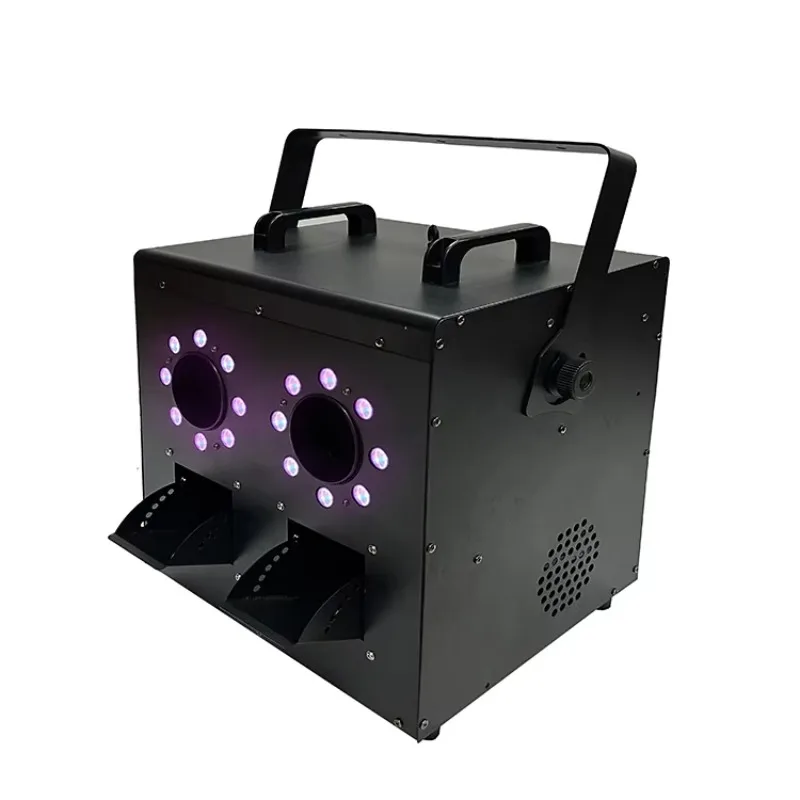 1000W 48X3W 2 Head Fog Smoke Led Bubble Machine for Wedding Stage Party