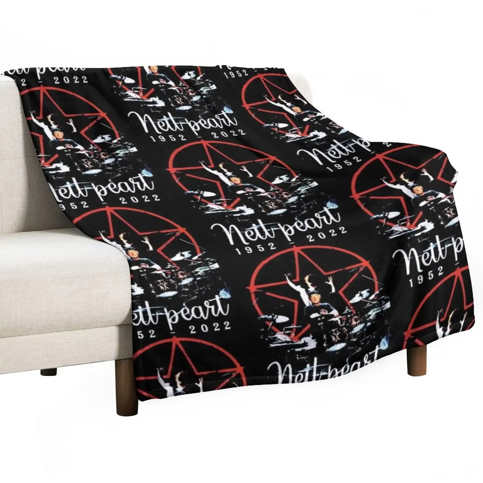 

Neil Peart The Great Drummer 1952-2022 Throw Blanket sofa bed Soft Plush Plaid Sofa Blankets