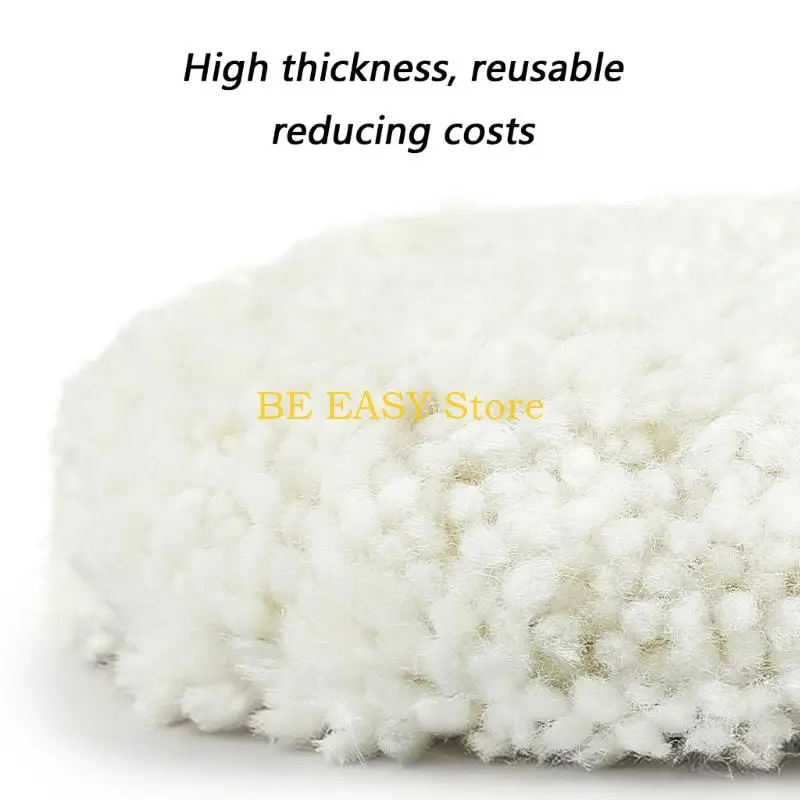 E28F Multifunctional Wool Buffing Disc Vehicle Maintenance Equipment For Professional Car Caring And Natural Stone Work