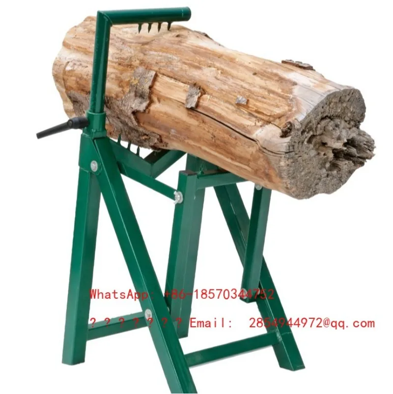 Portable Foldable Thickened Heavy Duty Wood Stand Turner Sawmill Saw Horse